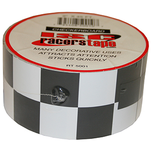 BSC 2in x 45ft Checkerboard Racers Tape