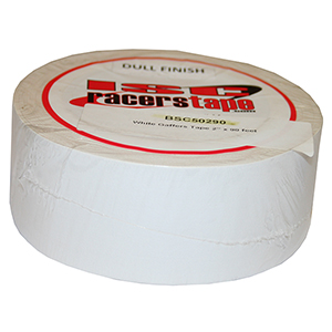 BSC 2in x 90ft Gaffers White Racers Tape