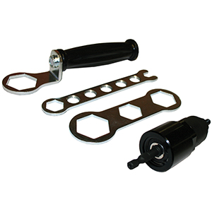 BSC Thread Insert Adaptor Tool - 6-32,8-32,10-24,10-32, 1/4-20