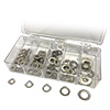 BSC 1/4in AN to 1/2in AN Stainless Steel 145-Piece Thin AN Washer Kit