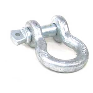 Bulldog 5/8" Bow Shackle, 6.5k lb WLL