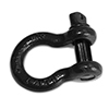 Bulldog 3/4" Shackle 9.5k WLL black powder coat