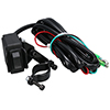Bulldog Mini Rocker Switch, Handlebar Mount w8ft wire