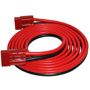 Bulldog Jumper Cable Set, 2ga, 15ft with Quick Connects