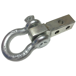 Bulldog 1-1/4" Receiver Mount with 3/4" Shackle