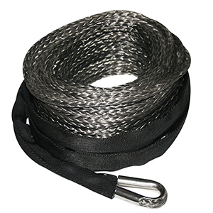 Bulldog Synthetic Rope - 12mm x 80' Grey