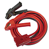 Bulldog Booster Cable Set, 20' with clamps and plug