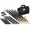 Bulldog 17pc Ratcheting Tie-Down Strap Set