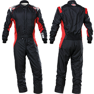 Bell Racewear ADV-TX Race Suit, SFI 3.2A/5, Black/Red, Size 2X-Large (62-64)