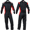Bell Racewear ADV-TX Race Suit, SFI 3.2A/5, Black/Red, Size 2X-Large (62-64)