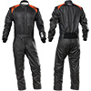 Bell Racewear ADV-TX Race Suit, SFI 3.2A/5, Grey/Orange, Size Medium (50-52)