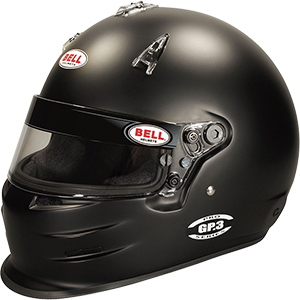 Bell GP3 Sport V.15 Brus Helmet, Medium (Size 58-59), Matte Black, SA2020