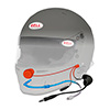 Bell GT6 Titanium-4C 6 3/4 (54) SA2020/FIA8859 With IMSA Helmet Radio Kit For Ear Buds