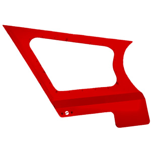 BRP 2025 & Newer Top Right Window- Red