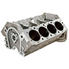 Brodix 8B 2000 Big Block Aluminum Block, 4.480 or 4.590 Bore / Raised Cam Location / 11.100 or 11.200 Deck Height