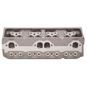 Brodix Track 1 SBC 23 Degree Package Cylinder Heads, 2.150 Intake, 1.600 Exhaust, Steel Retainers