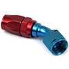 Canton 23-645 Aluminum Hose End -10 AN Swivel 45 Degrees