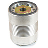 Canton 25-154 CM Oil Filter 3.4" Billet Alum Spin-On 18mm Thread 2 5/8" O Ring