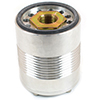 Canton 25-194 CM Oil Filter 3.4 Inch Billet Aluminum Spin-On 22mm 2 5/8 O-ring