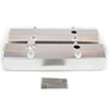 Canton 65-201 Valve Covers Small Block Chevy Fab Aluminum With Fill & PCV  Ports