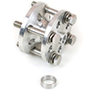 Canton 75-615 1.5 Inch Fan Spacer Billet Aluminum With Bolts For Chevy and Ford