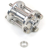 Canton 75-625 2.5 Inch Fan Spacer Billet Aluminum With Bolts For Chevy and Ford