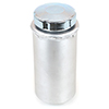 Canton 77-250 Aluminum Power Steering Tank Universal 1/2" NPT and 3/8" NPT Ports