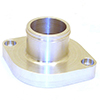 Canton 80-022 Billet Aluminum Straight Water Neck For GM LS1 and LS6 1.5 In Hose