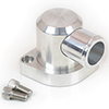 Canton 80-051 Billet Aluminum Swivel Water Neck For Pontiac, 90-Degree Outlet