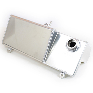 Canton 80-232S Aluminum Expansion Tank For 1996-2004 Mustang, Black Powdercoat