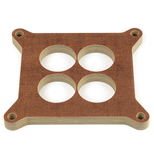 Canton 85-152 Phenolic Carburetor Spacer For 4150/4160 Holley 4 Hole 1/2 Inch