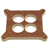 Canton 85-152 Phenolic Carburetor Spacer For 4150/4160 Holley 4 Hole 1/2 Inch