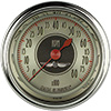 All American Nickel 2 1/8" Tachometer