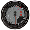 AutoCross Gray 2 1/8" Tachometer