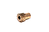 Bronze Gear Cs/Cb Rr W/Msd .491 Shaft