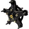 Bert CTD Wide Five Rear Hub, Black, Race Ready With Pre-Greased Bearings