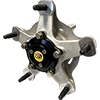 Bert CTD Wide Five Rear Hub, Silver, Race Ready With Pre-Greased Bearings