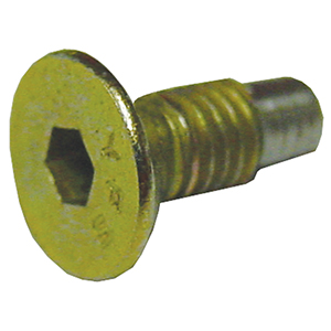 Hub safety screw