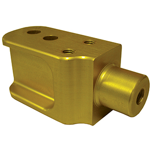 Coil Over adaptor for teo bracket-Gold