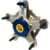 Bert CTD Wide Five Front Hub, Silver, Race Ready With Pre-Greased Bearings