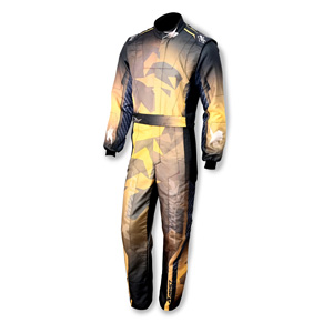 Impact Racing Suit - Carbon6 2.4, SFI3.2A/5, 1pc, XXL, Yellow