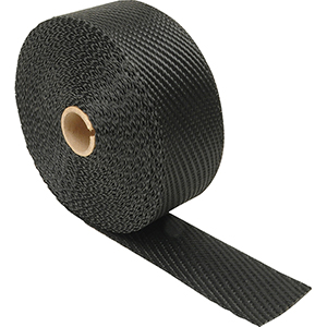 Exhaust Wrap - 2in x 100ft - Black Titanium