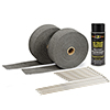 Exhaust Wrap Kit - Black / Black HT