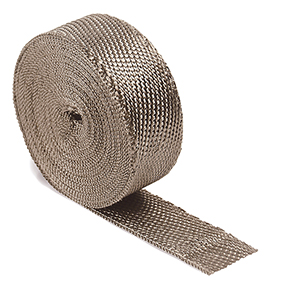 Exhaust Wrap - 2in x 50 ft - Titanium