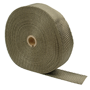 Exhaust Wrap - 2in x 100 ft - Titanium