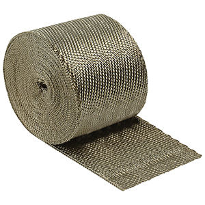 Exhaust Wrap - 4in x 100 ft - Titanium