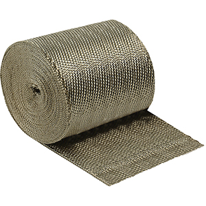 Exhaust Wrap - 6in x 100 ft - Titanium