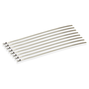 Stainless Steel Locking Ties - 8in (8-pack)