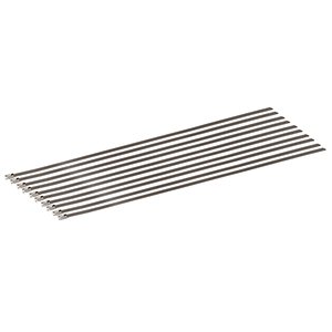 DEI Stainless Steel Locking Ties - 20in (10-pack)