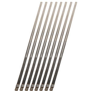 DEI Stainless Positive Lock Ties - 7mm x 9in (8-pack)